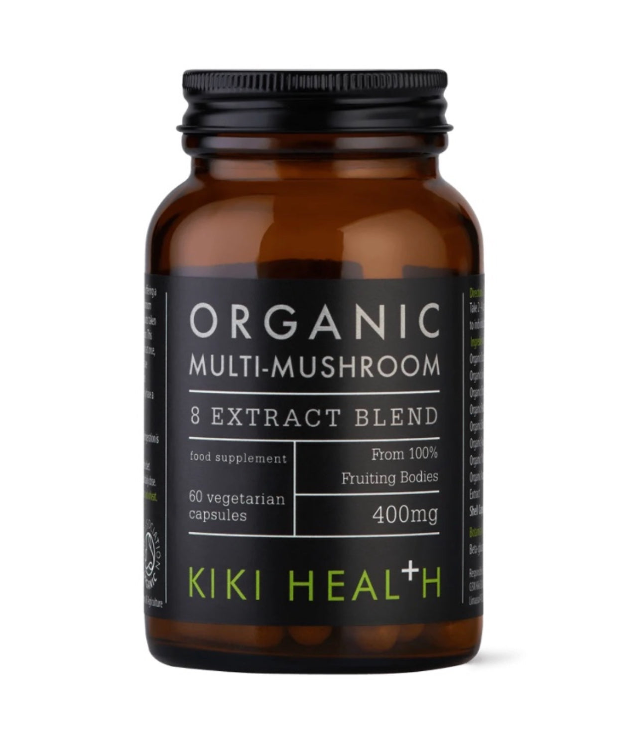 Multi-Mushroom Extract Blend, organic 60 vegicaps