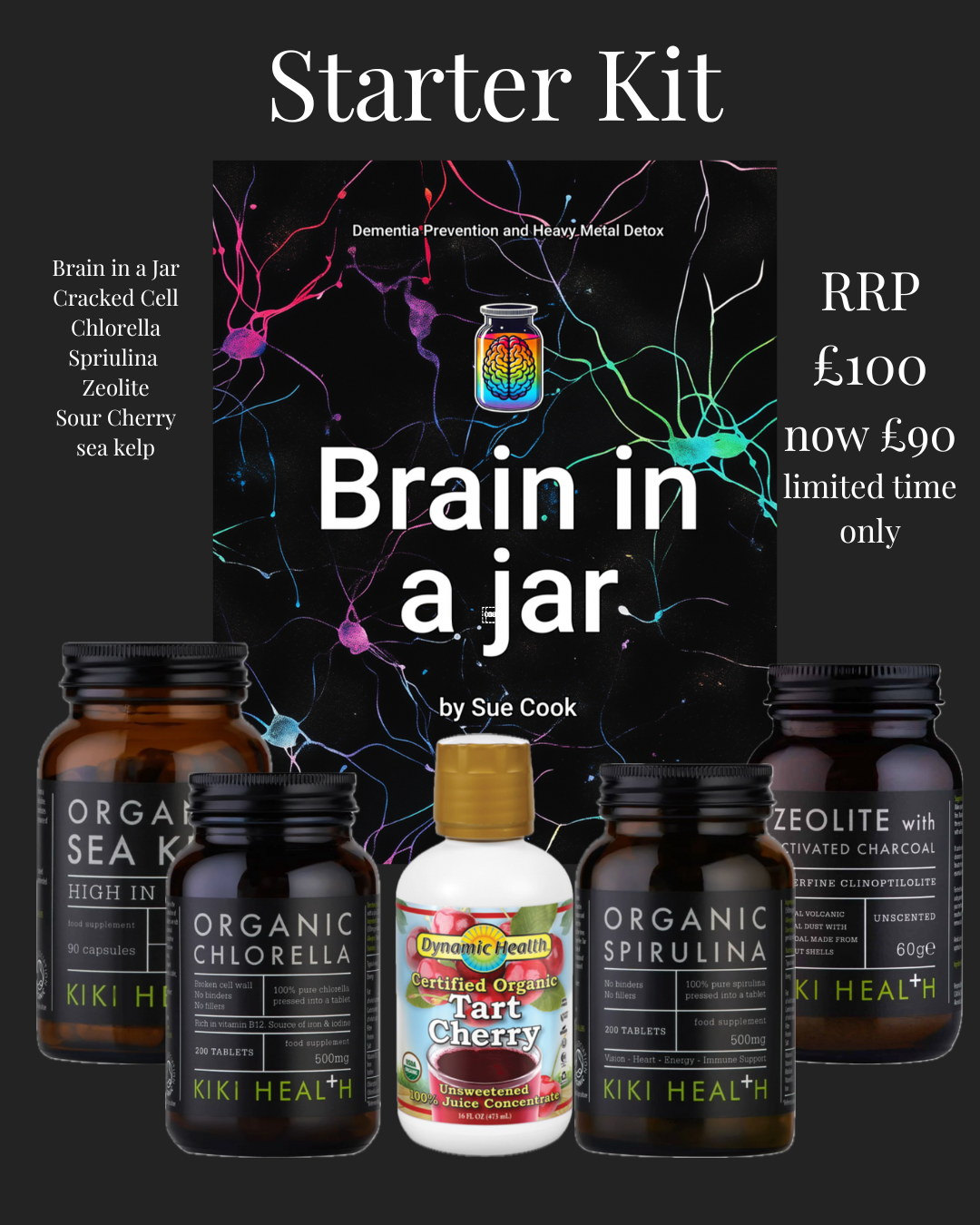 Brain in a Jar Starter Kit with products