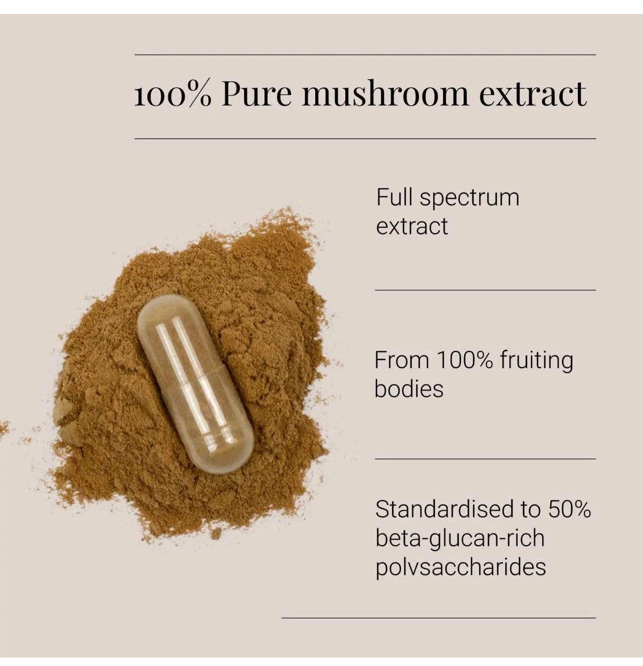 Maitake Extract, Organic - 60 Vegicaps