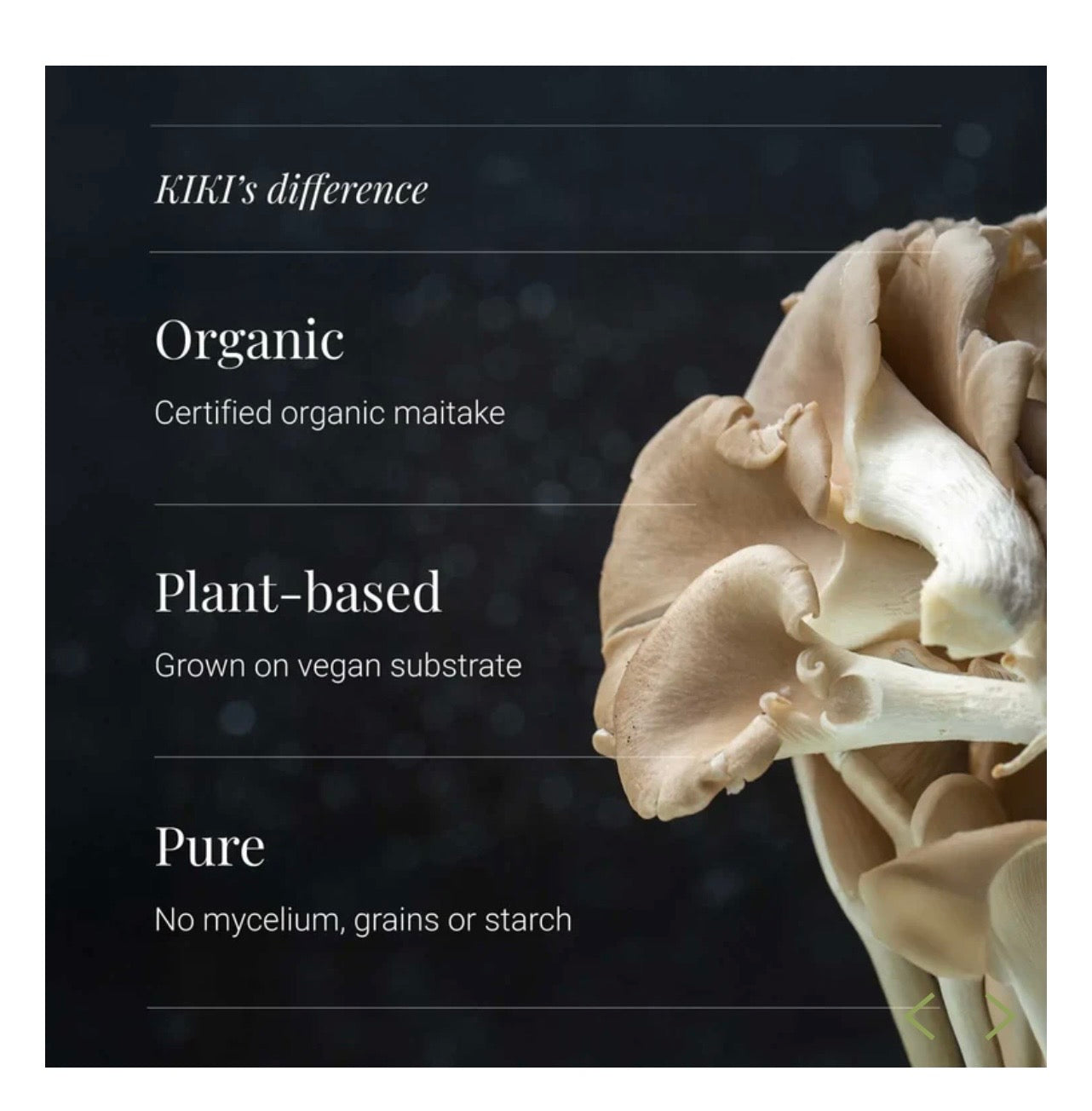 Maitake Extract, Organic - 60 Vegicaps