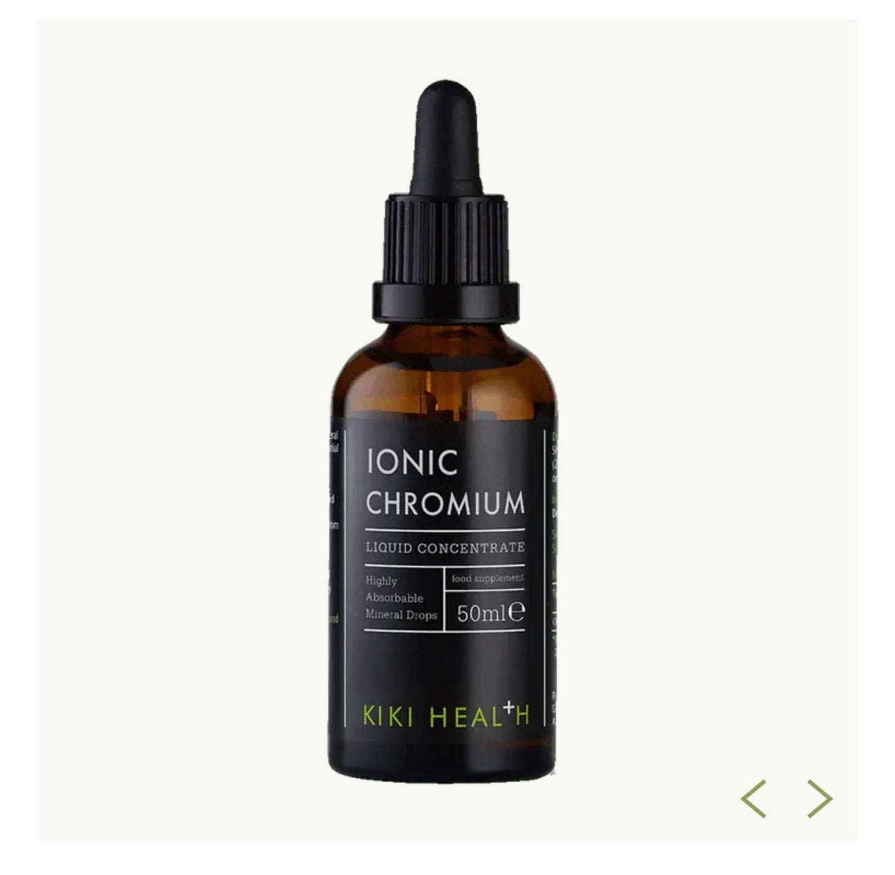 Ionic Chromium Liquid Concentrate - 50ml