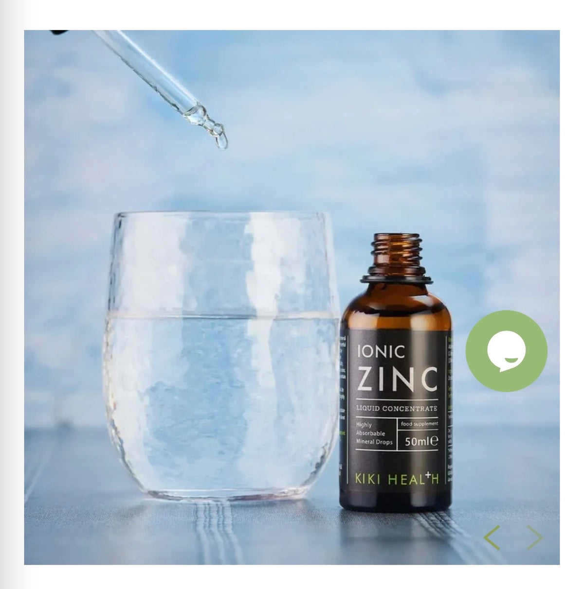 Ionic Zinc Liquid Concentrate - 50ml