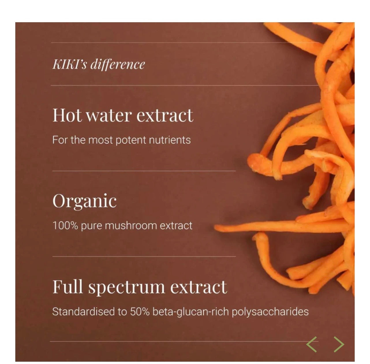 Cordyceps Extract, Organic - 60 Vegicaps