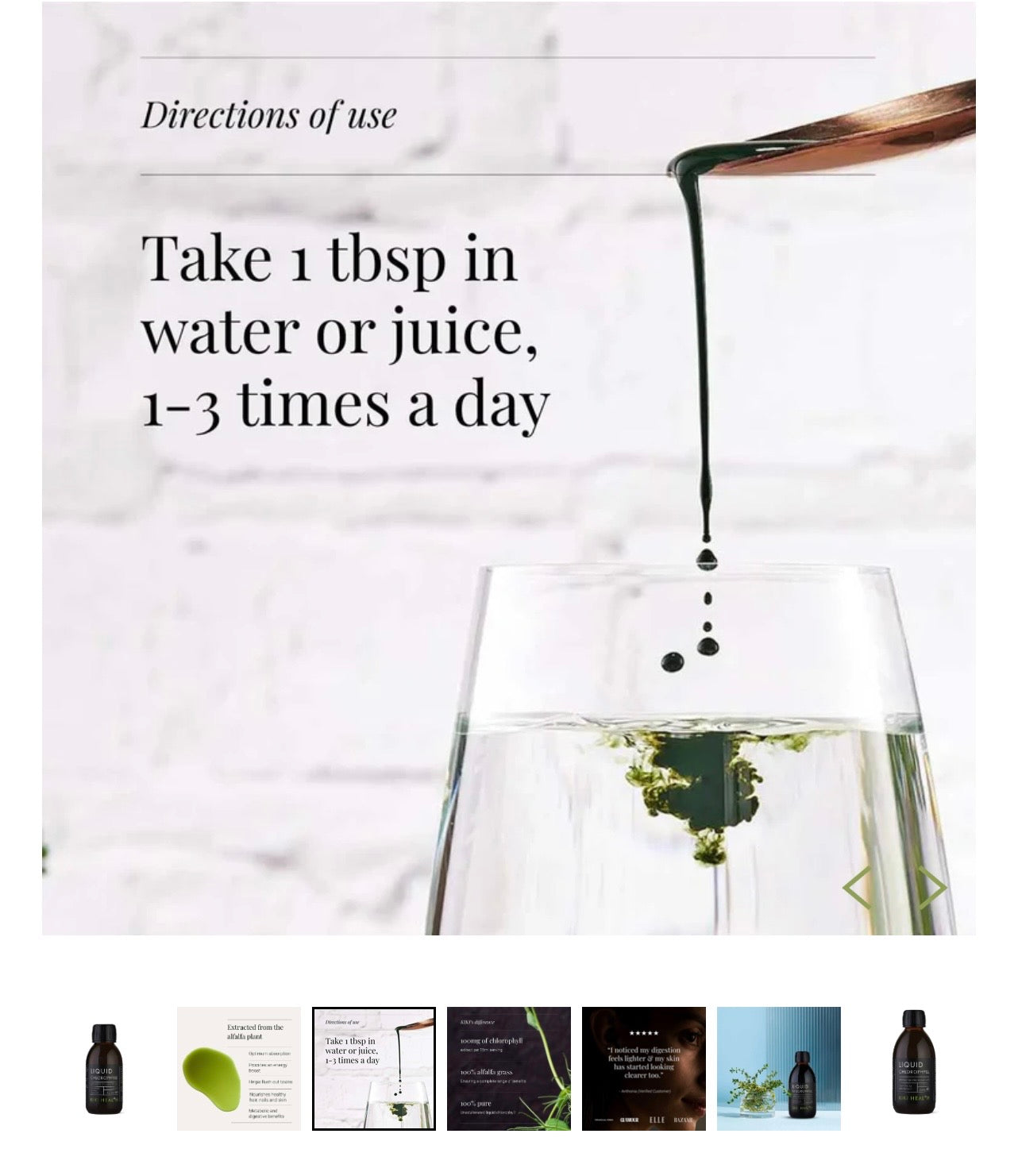 Liquid Chlorophyll 250ml