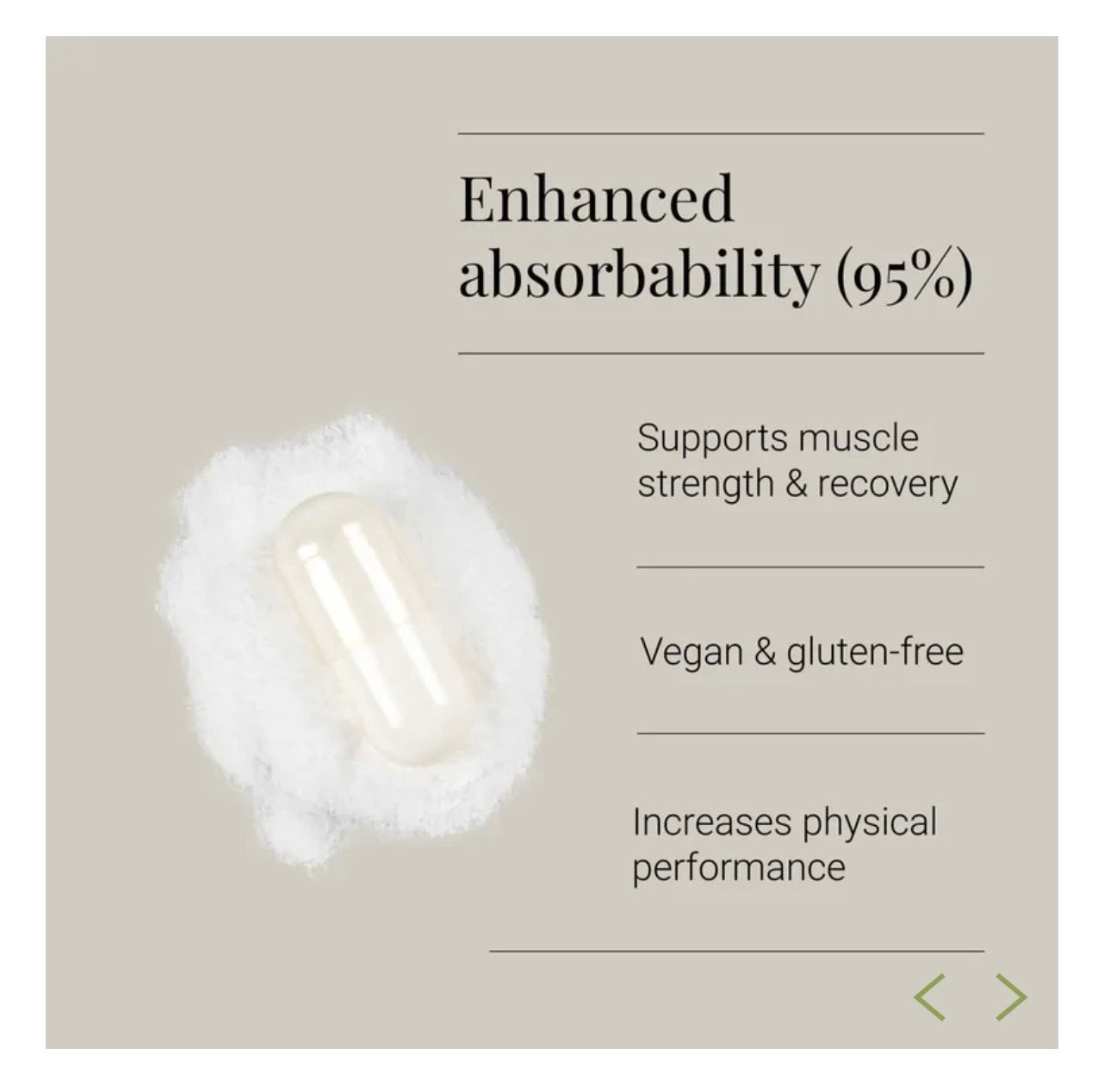 Creatine Monohydrate 120 vegicaps