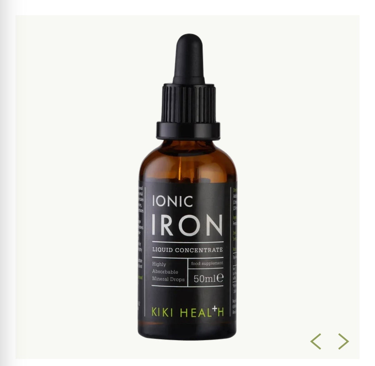 Ionic Iron Liquid Concentrate - 50ml