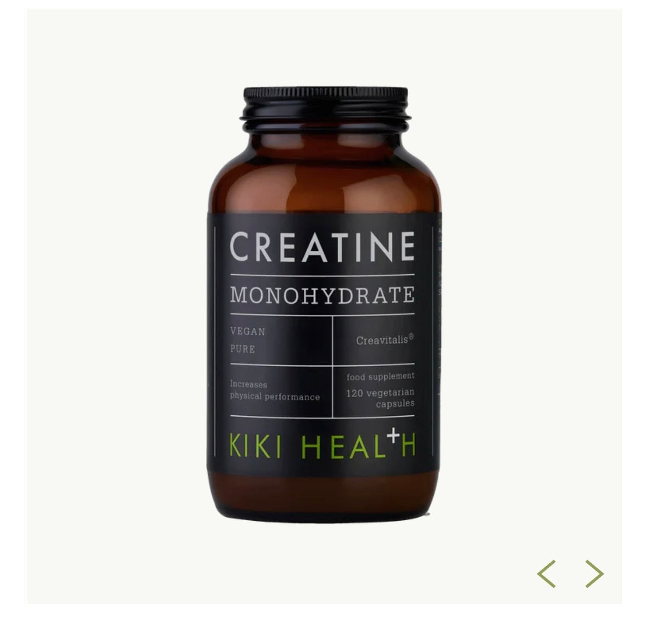 Creatine Monohydrate 120 vegicaps