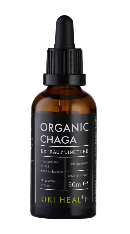 Chaga Extract Tincture, Organic - 50ml