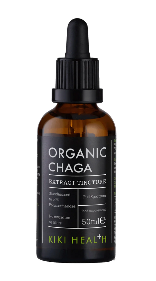Chaga Extract Tincture, Organic - 50ml