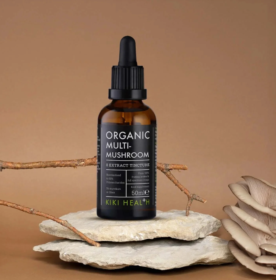 Multi-Mushroom Extract Blend Tincture, Organic - 50ml