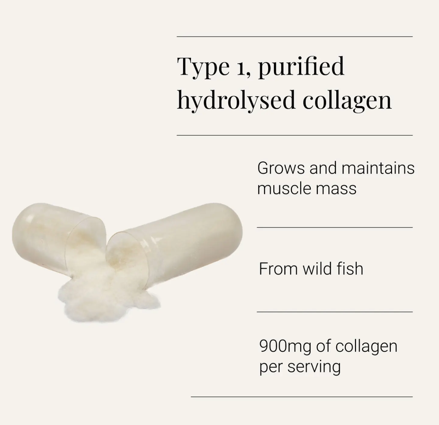 Collagen Pure, Marine - 150 Capsules